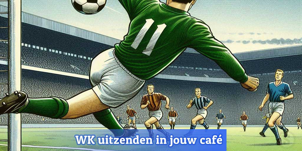 WK voetbal op groot scherm in je zaak, dit zijn de regels