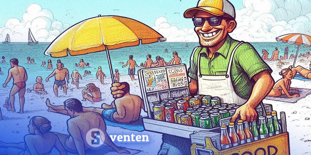 Mag je zomaar verkopen op het strand of in het park? Alles over venten in de zomer